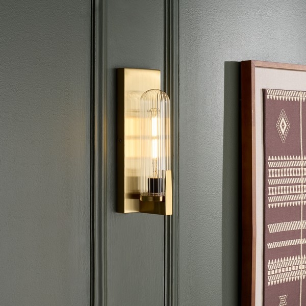 Nicola 4 Inch Wall Sconce - Brass - Image 2