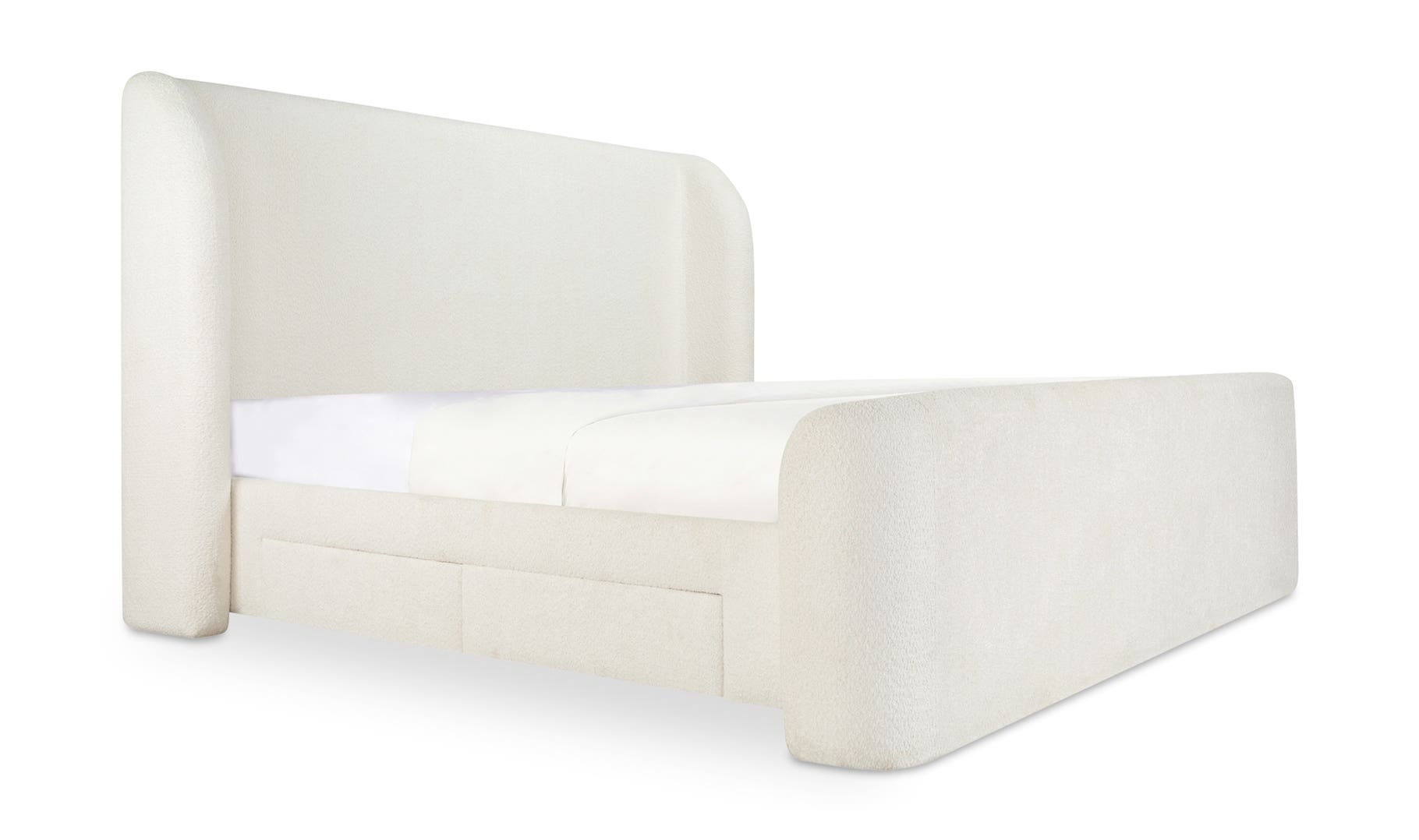 Sophia King Storage Bed Cream - Image 0