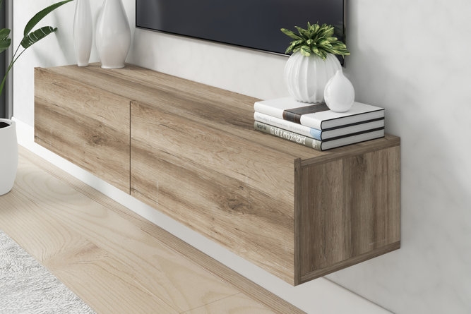 Alesandrini Floating TV Stand for TVs up to 60" - Image 0