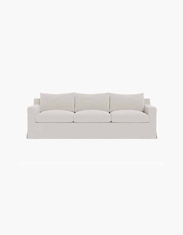 Sloan Slipcovered 3-Seat Sofa, Standard down blend - Image 0