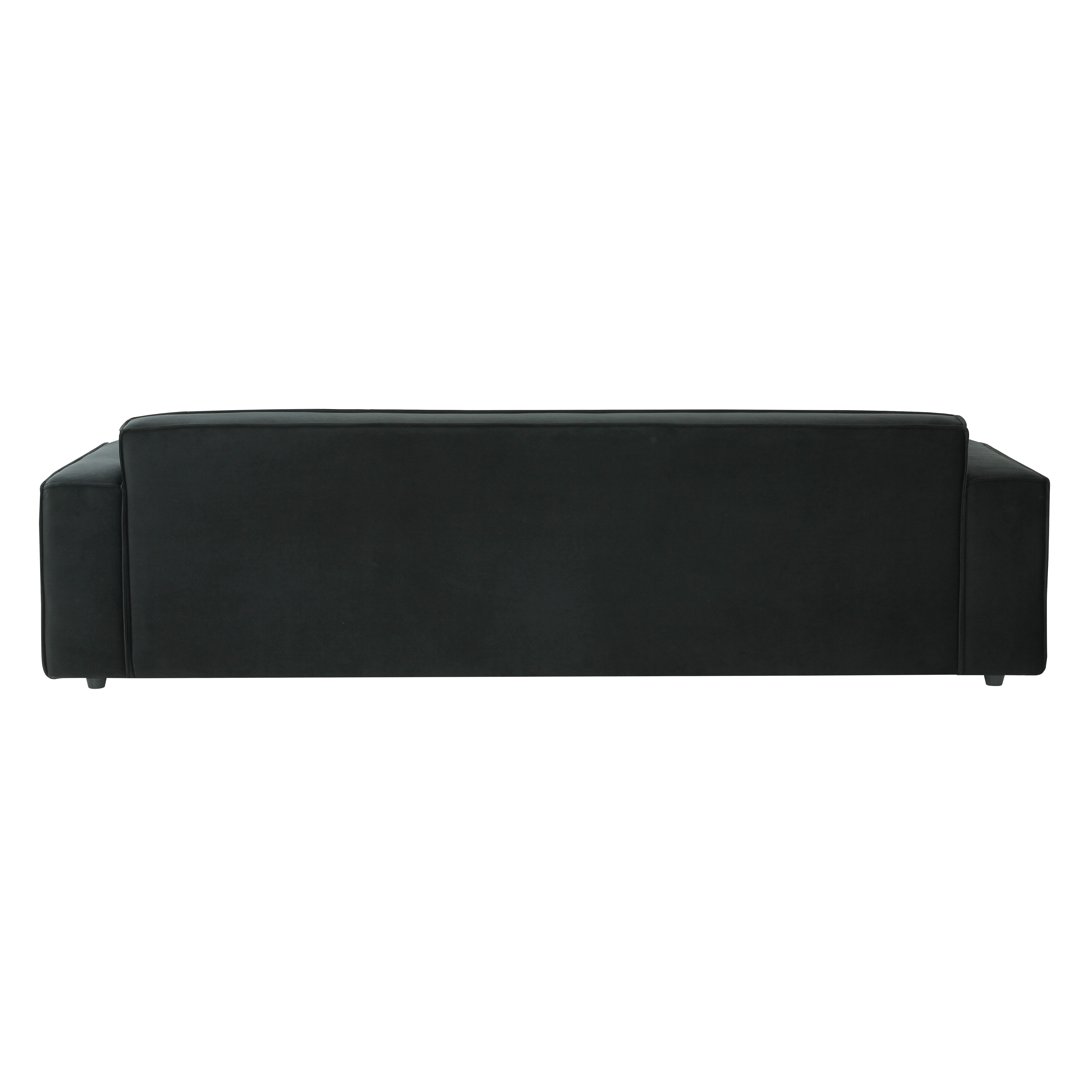 Olafur Black Velvet Sofa - Image 3