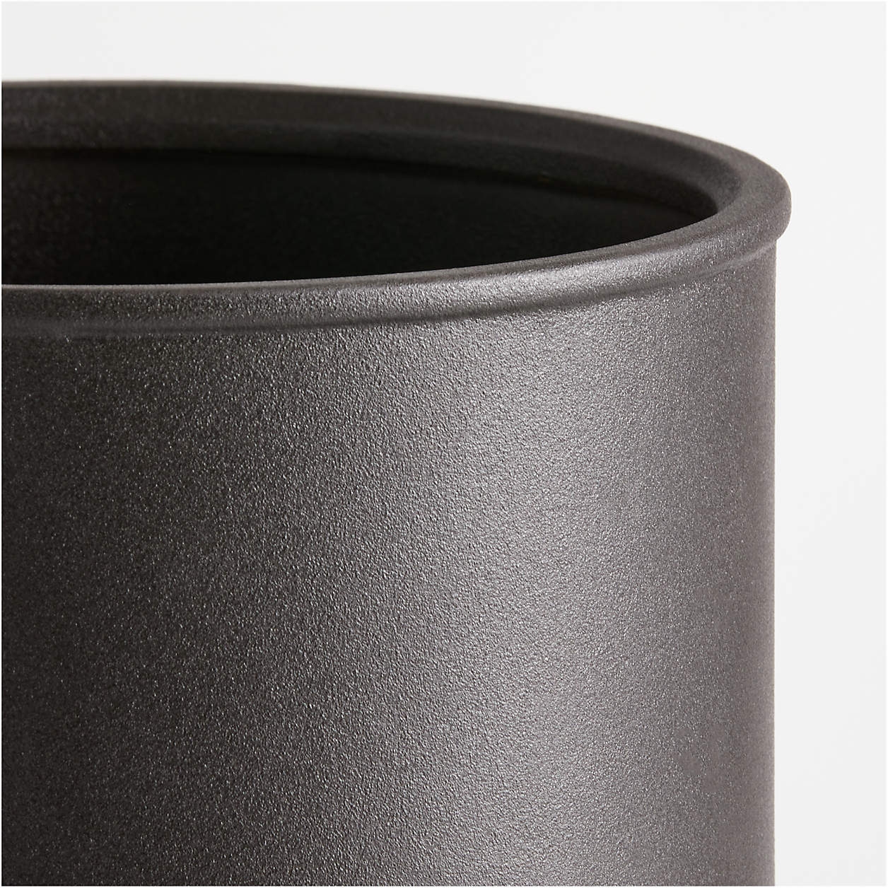 Juxon Black Trash Can - Image 1