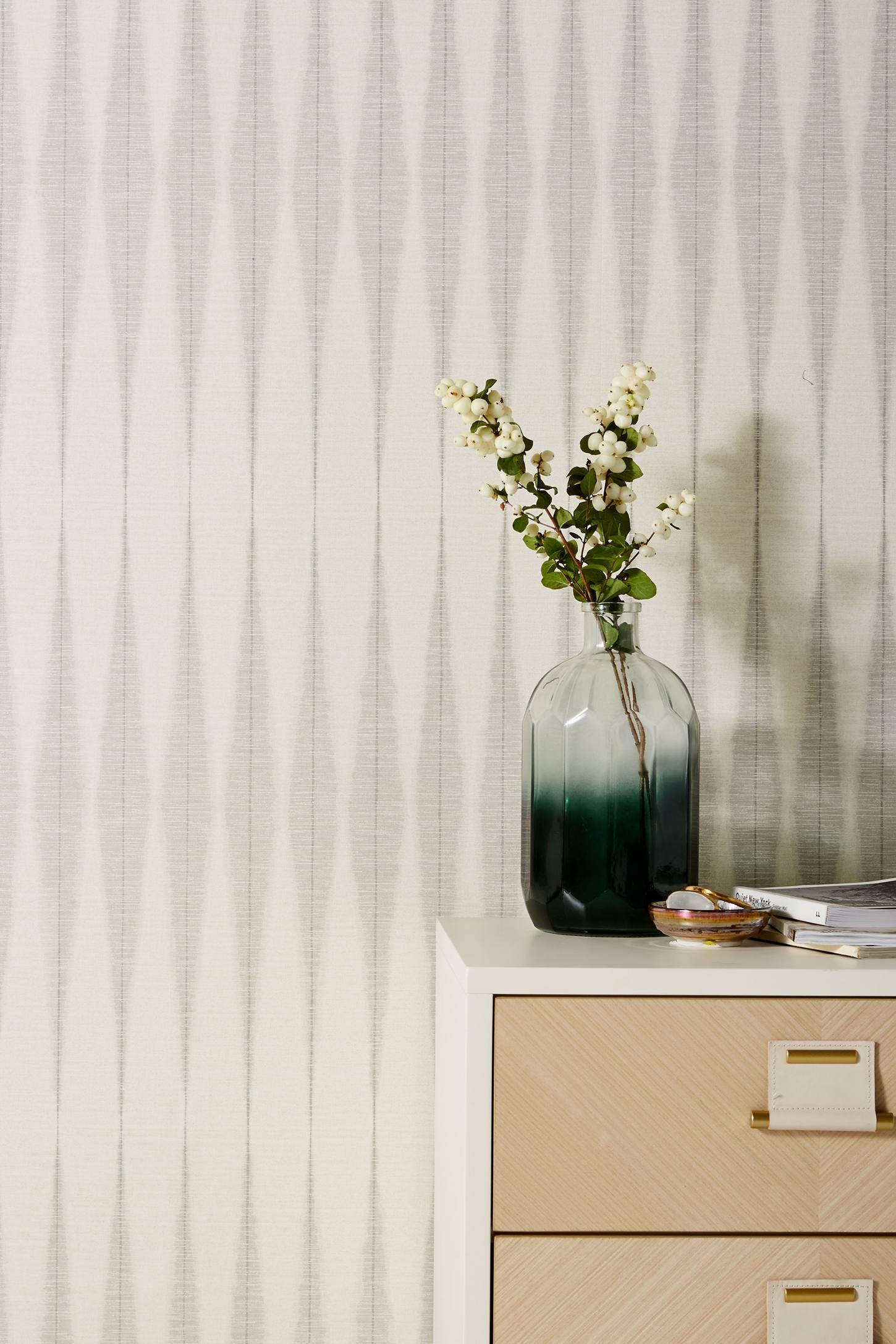 Magnolia Home Handloom Striped Wallpaper - Image 1