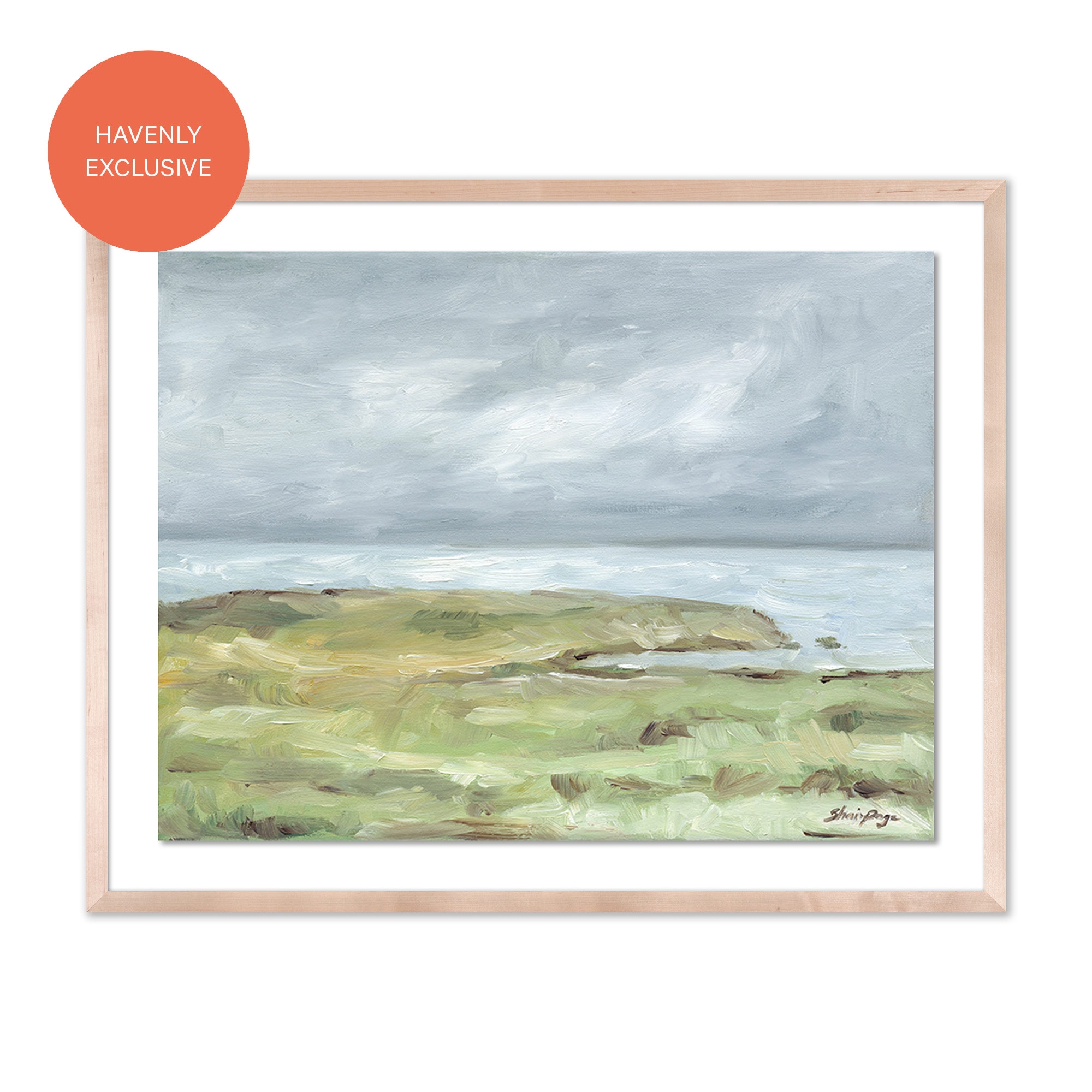 Seaside 2 by Shaina Page - 32" x 25.5" - Image 0