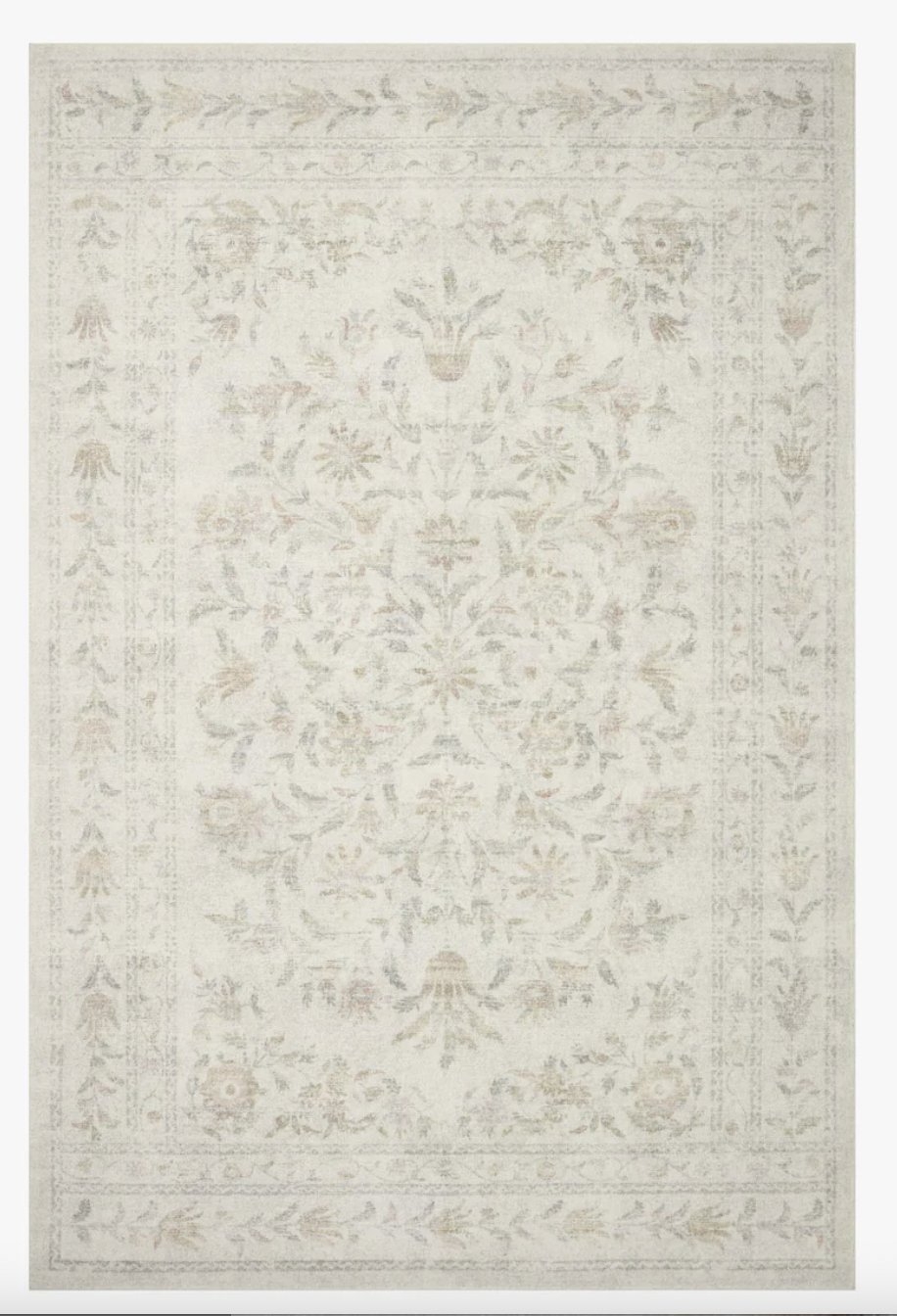 Magnolia Home by Joanna Gaines x Loloi Louise Natural 12" x 27" Cover w/Down - Image 0