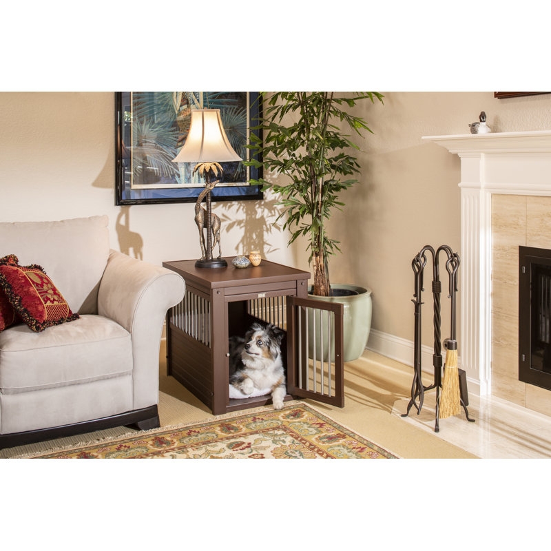 Allenhurst Ecoflex Furniture Style Dog Crate and End Table - Image 4