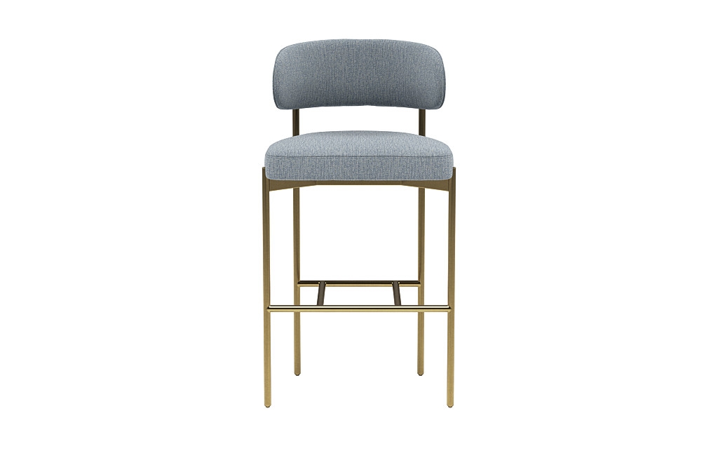 Hollis Metal Framed Upholstered Bar Stool - Image 0