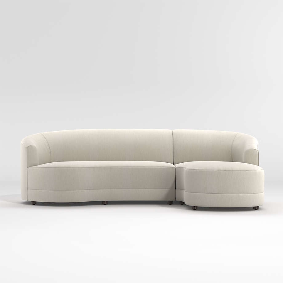 Infiniti 2-Piece Curve Back Sectional Sofa - Image 0