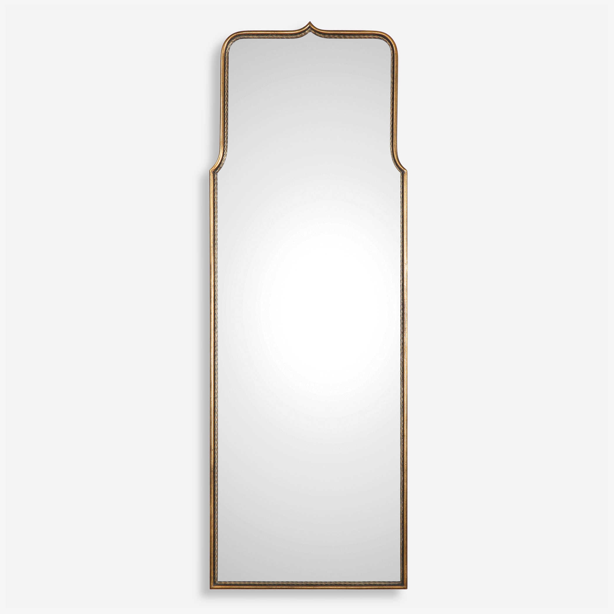 Adelasia Antiqued Gold Mirror - Image 0