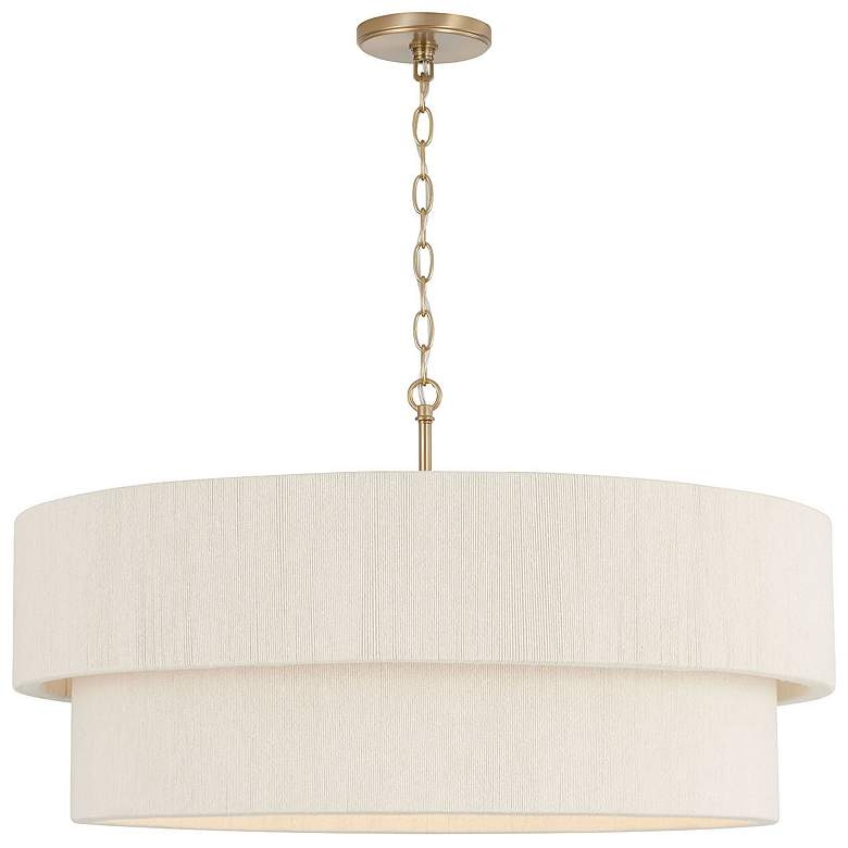 Capital Lighting Delaney 4 Light Pendant Matte Brass - Image 0