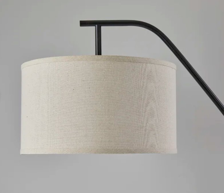 Greenbury 66'' Black Task/Reading Floor Lamp - Image 1