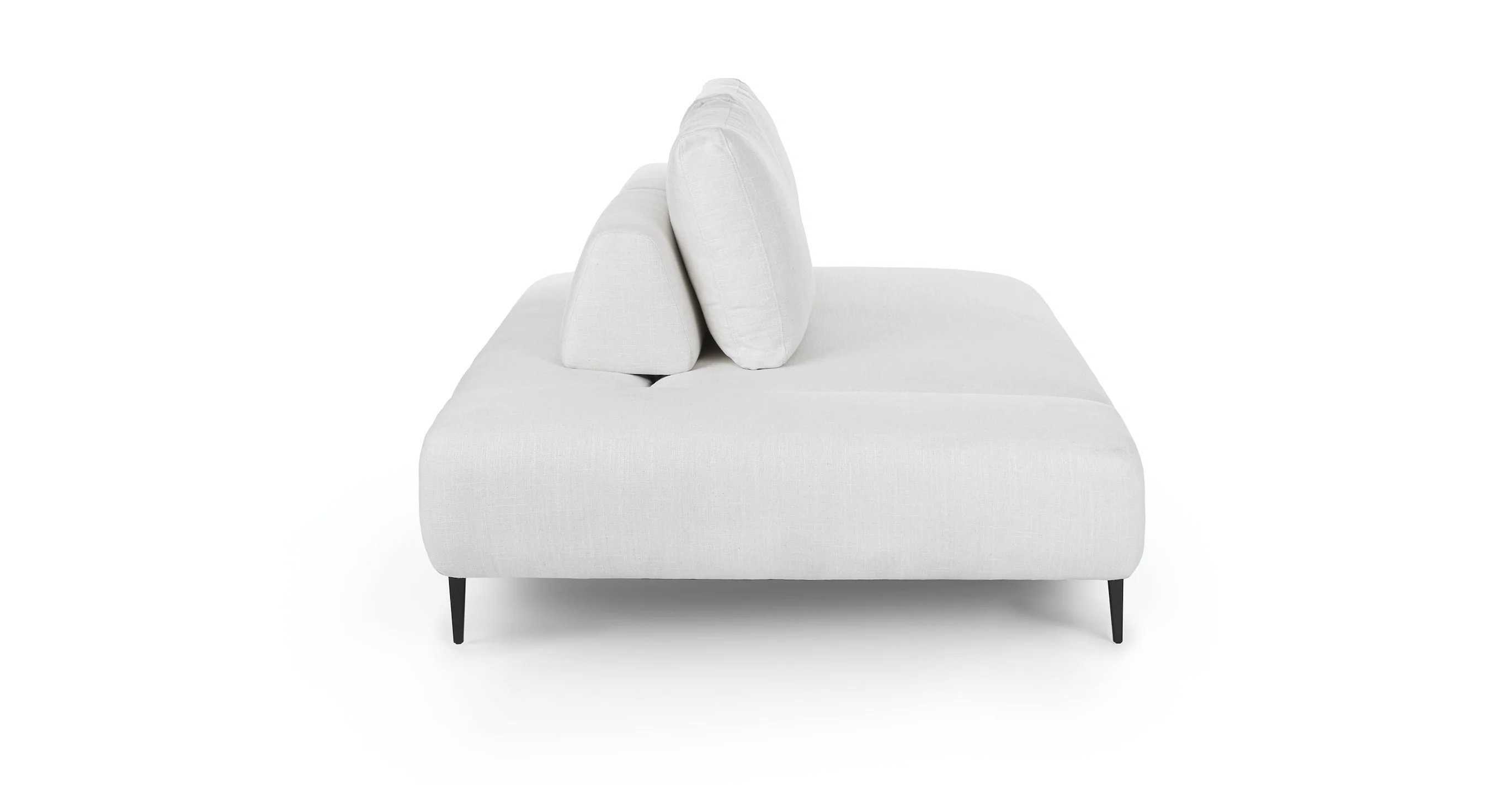 Divan Quartz White Left Chaise Lounge - Image 5