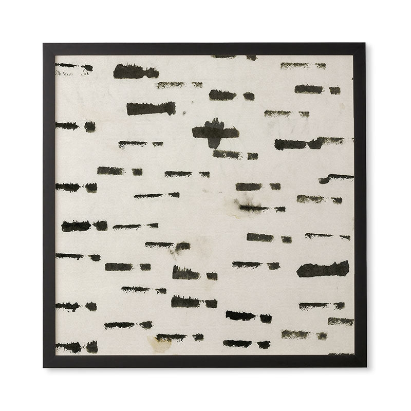 Wabi Sabi 1601 by Iris Lehnhardt - Framed Wall Art Basic White 30" x 30" - Image 0