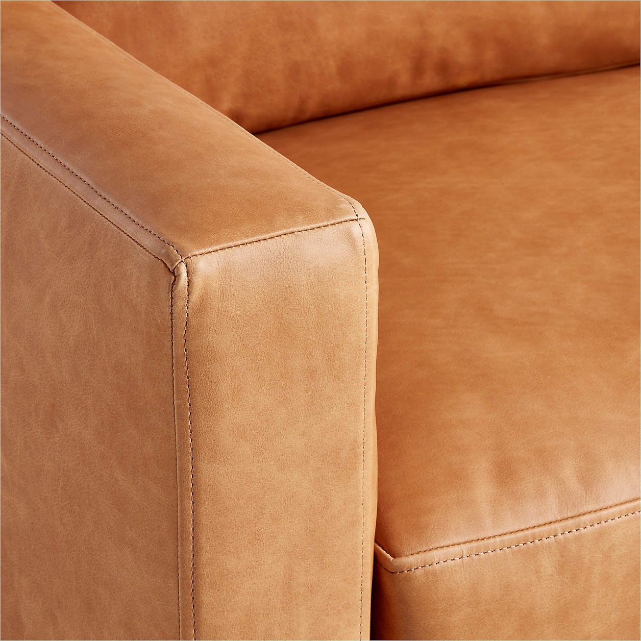 Barrett II Leather 2-Seat Queen Sleeper Sofa - Image 6
