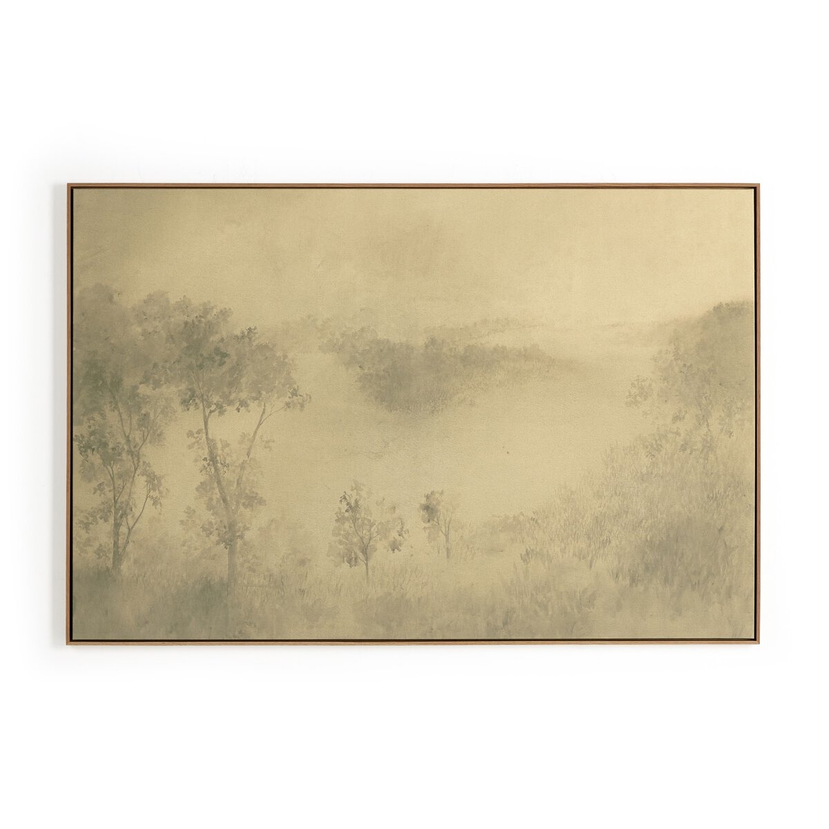 Along Side You by Aileen Fitzgerald - Vertical Grain White Oak Floater - Image 0