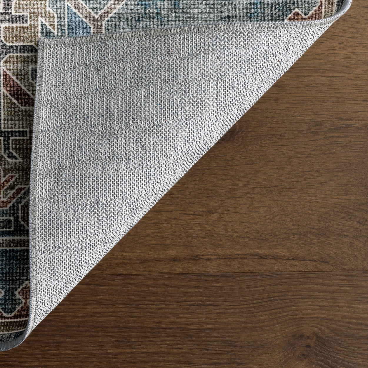 Philomena Medallion Spill Proof Machine Washable Area Rug 8' x 10' - Image 3