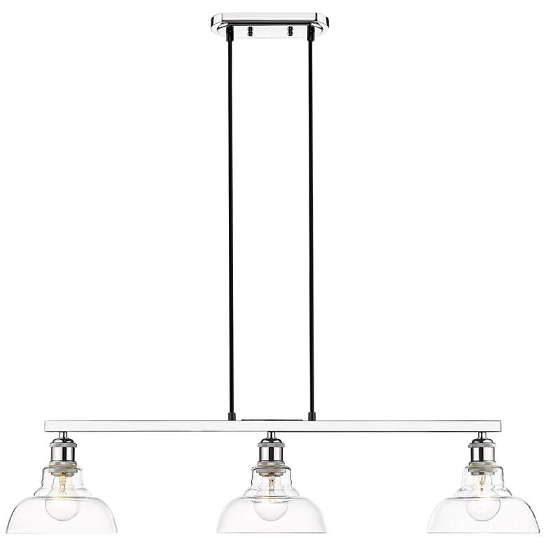 Gzolden Lighting Carver 35 1/2" Wide Chrome Linear Pendant Light - Image 0