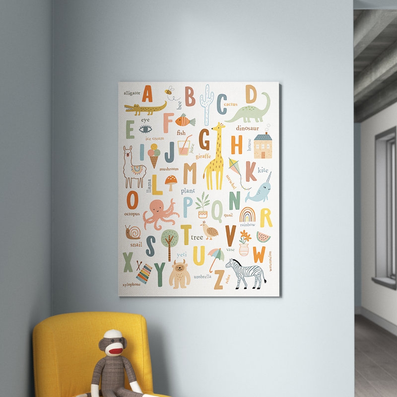 Heideman Fun Educational ABC Chart Cute Animals - Image 0