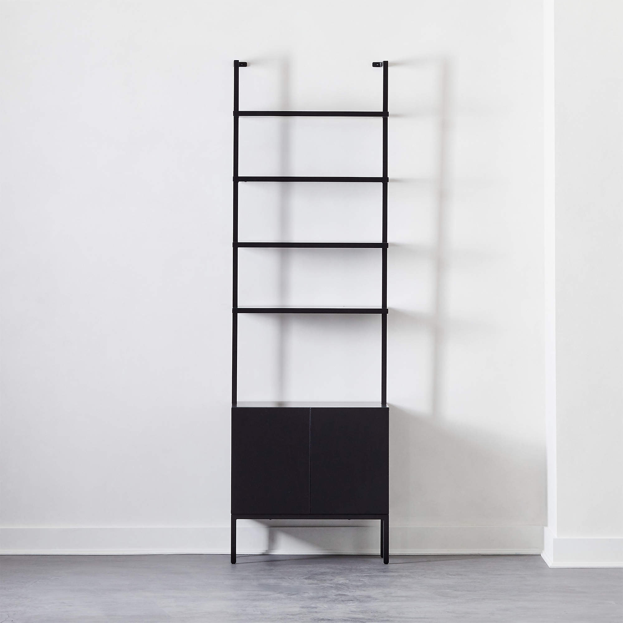 Stairway Black Cabinet - 96" Height - Image 0