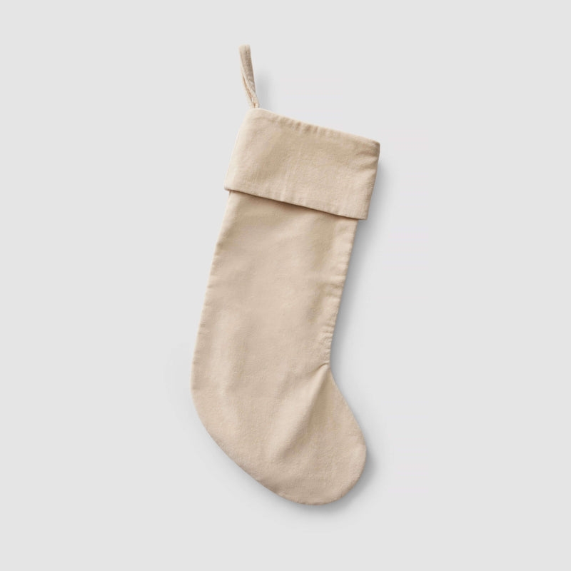 The Citizenry Naveta Velvet Stocking | Ivory - Image 0