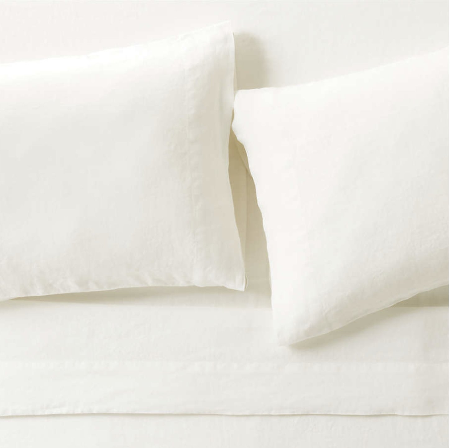 New Natural EUROPEAN FLAX ™-Certified Linen Pampas Ivory Full Bed Sheet Set - Image 0