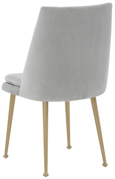 Rynaldo Upholstered Dining Chair, Grey - Image 4