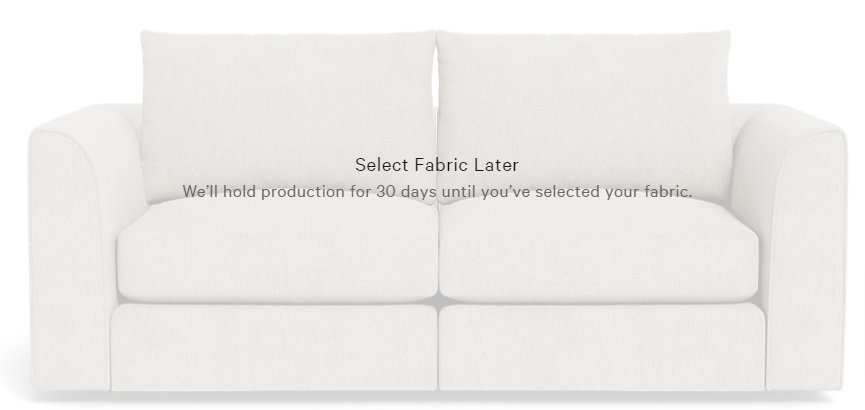 Beckham Modular Fabric Loveseat - Image 0