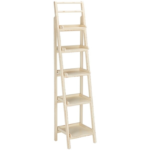 Asher Leaning 5 Tier Etagere - Vintage Cream - Arlo Home - Image 8