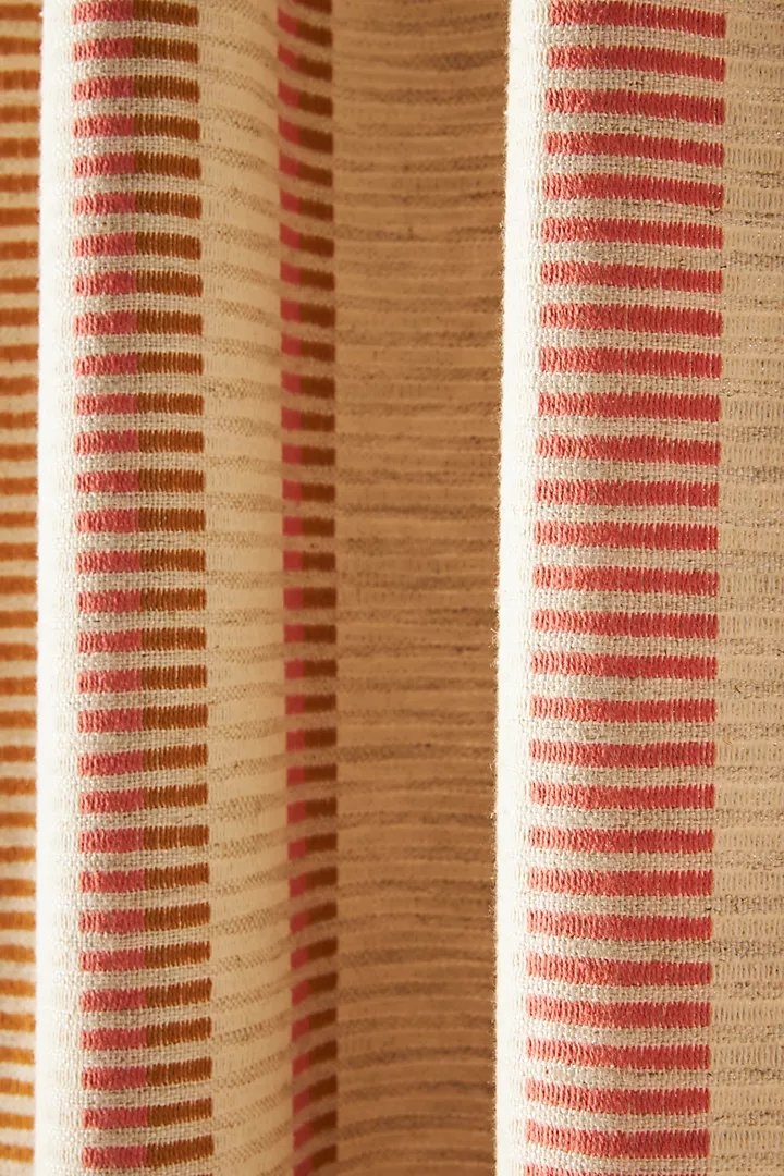 Pieced Stripe Curtain - Image 1