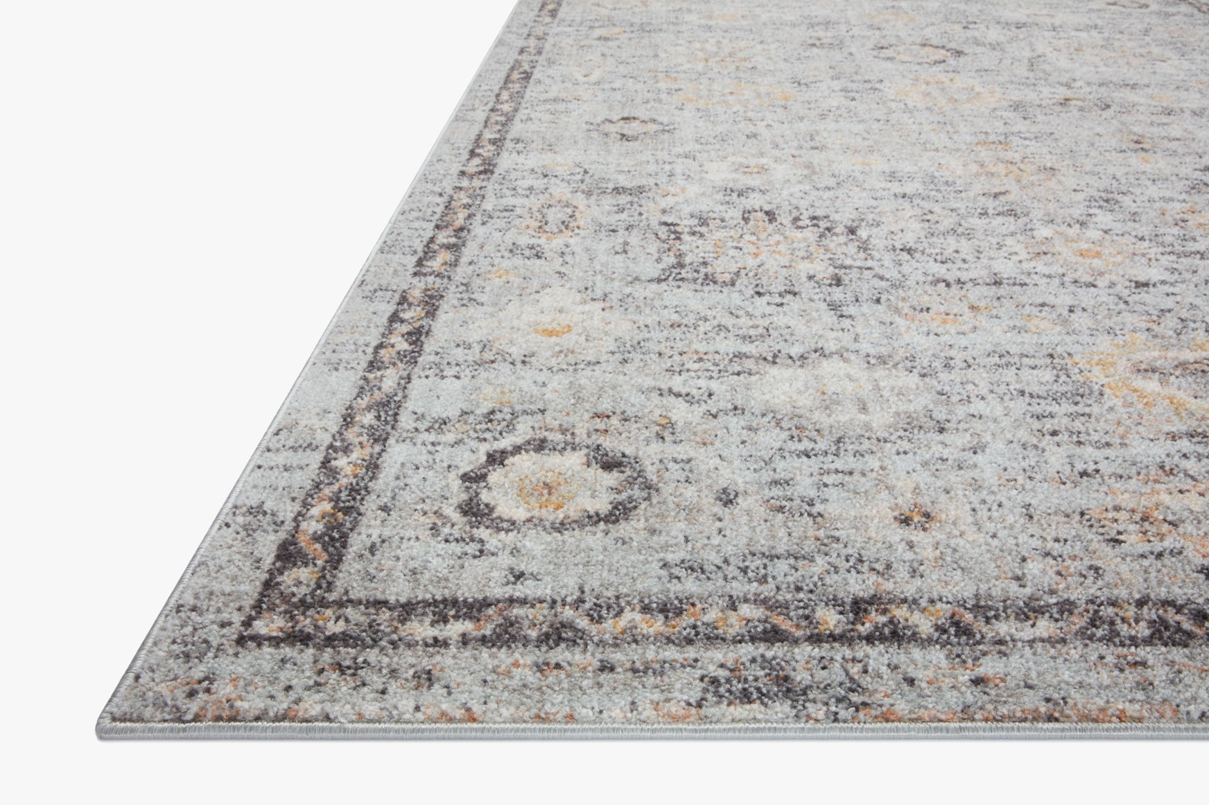 MON-04 Sky / Gold Rug, 9'3" x 13' - Image 3