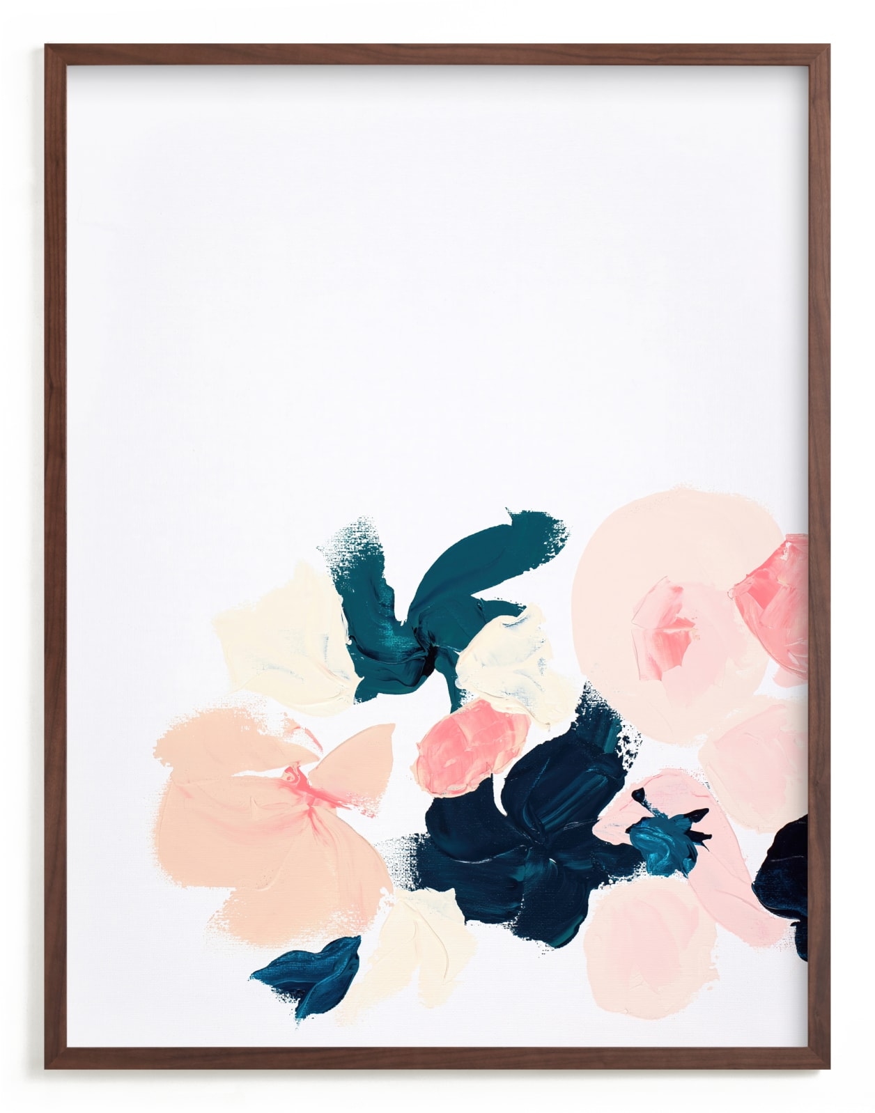 January Botanical Abstract Print Art Print - Image 0