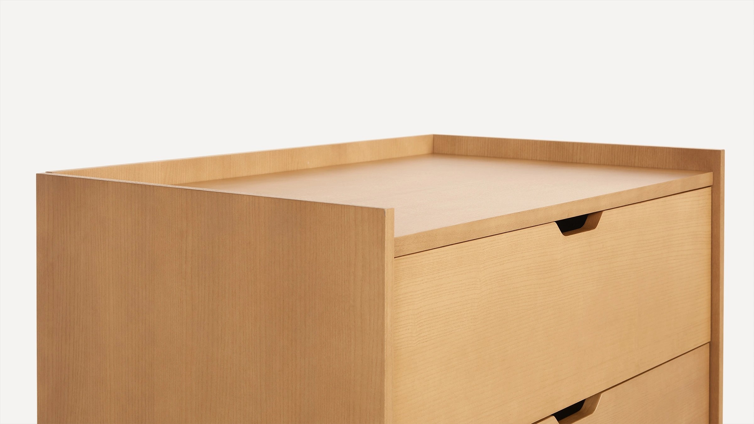 Prospect 5-Drawer Tall Dresser - Oak - Wood - Image 5