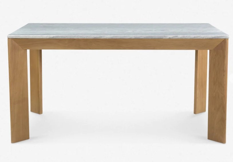 Huitink Dining Table - Gray/Natural / 80"W - Image 0