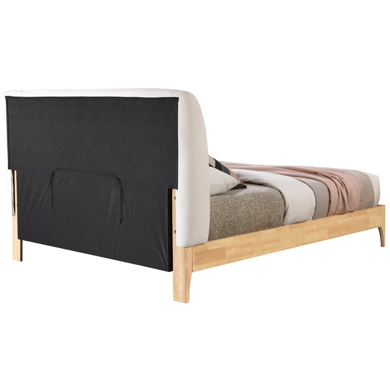 Upholstered Panel Bed - Image 3