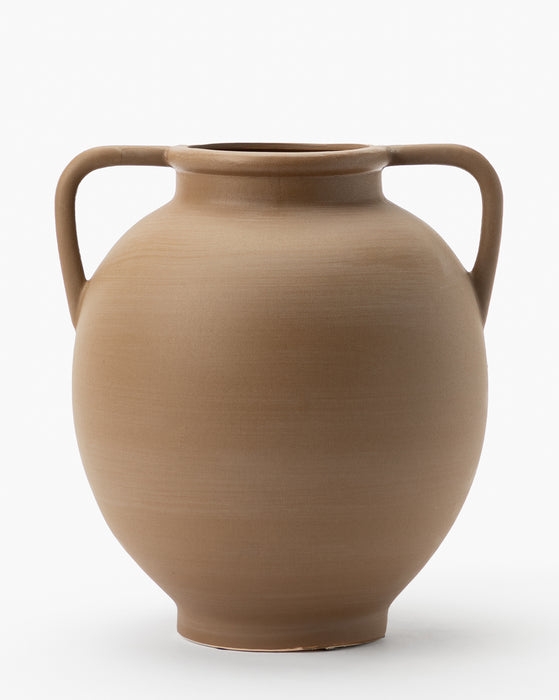 Rounded Dual Handled Vase - Image 0