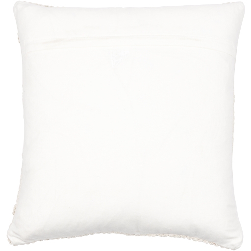 Merdo Throw Pillow, 22" x 22", with down insert - Image 4