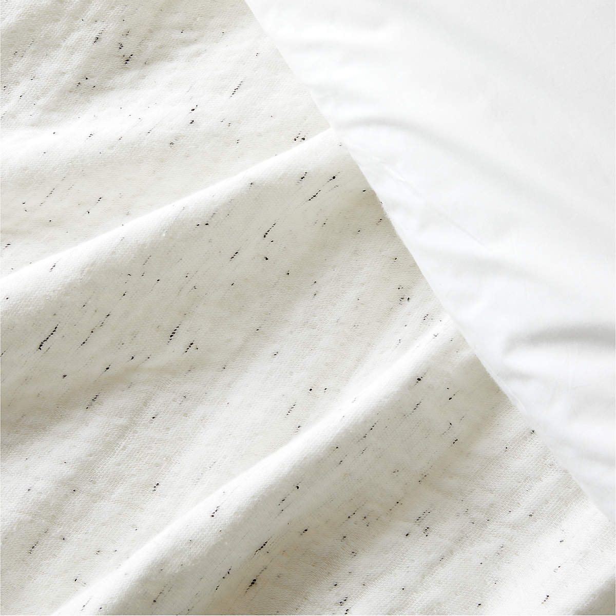 Nett Organic Cotton White King Duvet Cover - Image 1