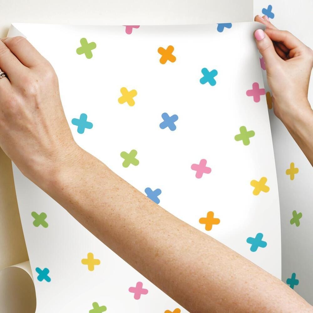 X Marks the Spot Peel and Stick Wallpaper - Image 3