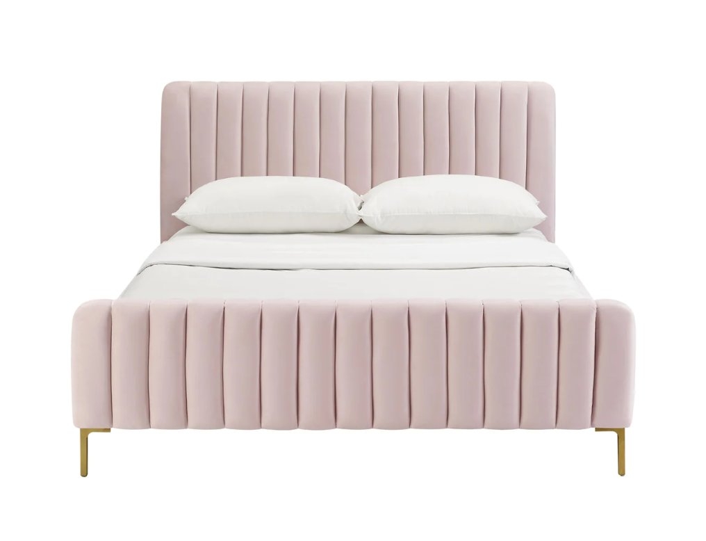 Angela Blush Bed in Queen - Image 0