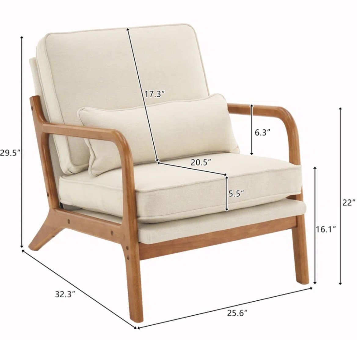 Newtowne Upholstered Armchair - Image 2