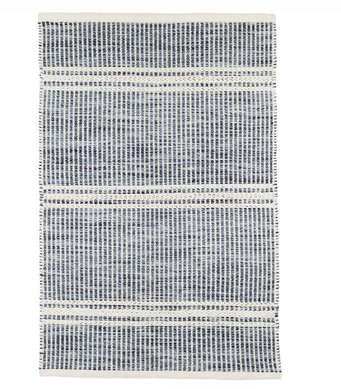 Malta Blue Woven Rug, 6' x 9' - Image 0