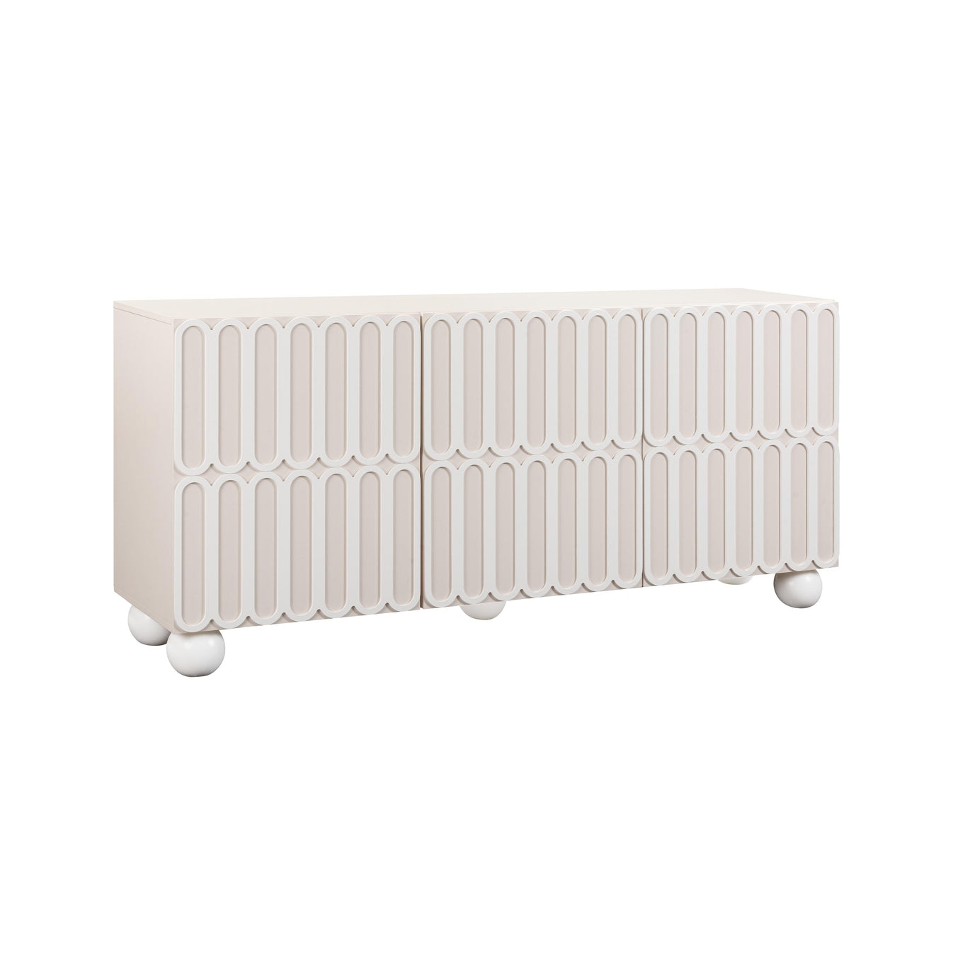 Tori Motif Taupe Buffet - Image 1