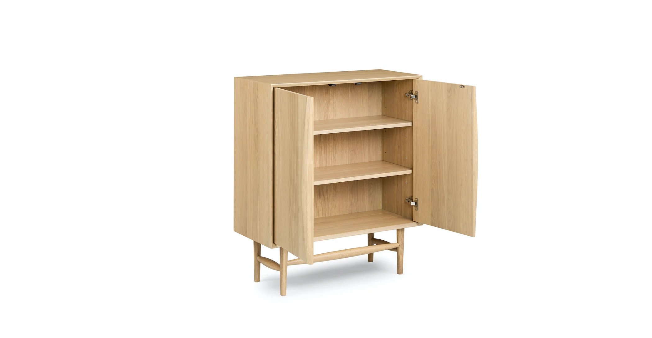 Lenia 34" Cabinet - White Oak - Image 3