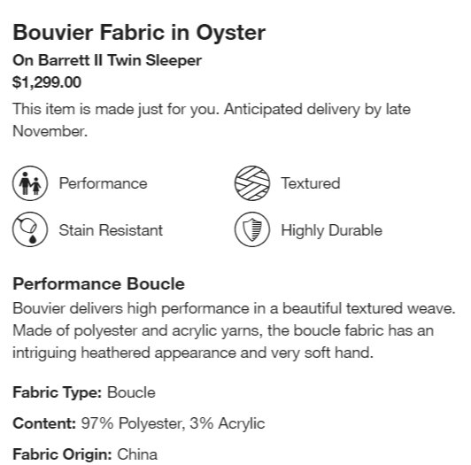 Barrett II 54" Twin Sleeper Sofa - Image 3