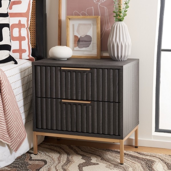 Lylia 2 Drawer Nightstand - Image 1