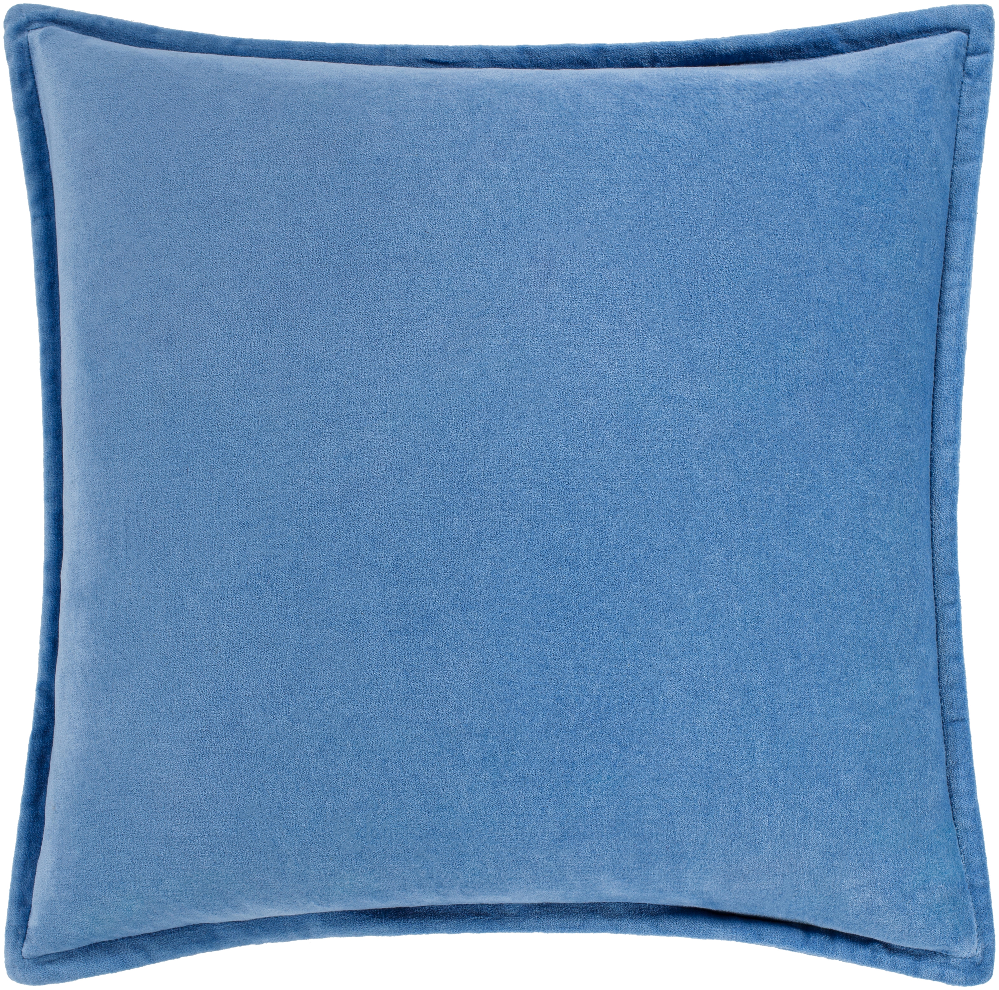 Cotton Velvet Throw Pillow, 20" x 20", pillow cover only - Image 0