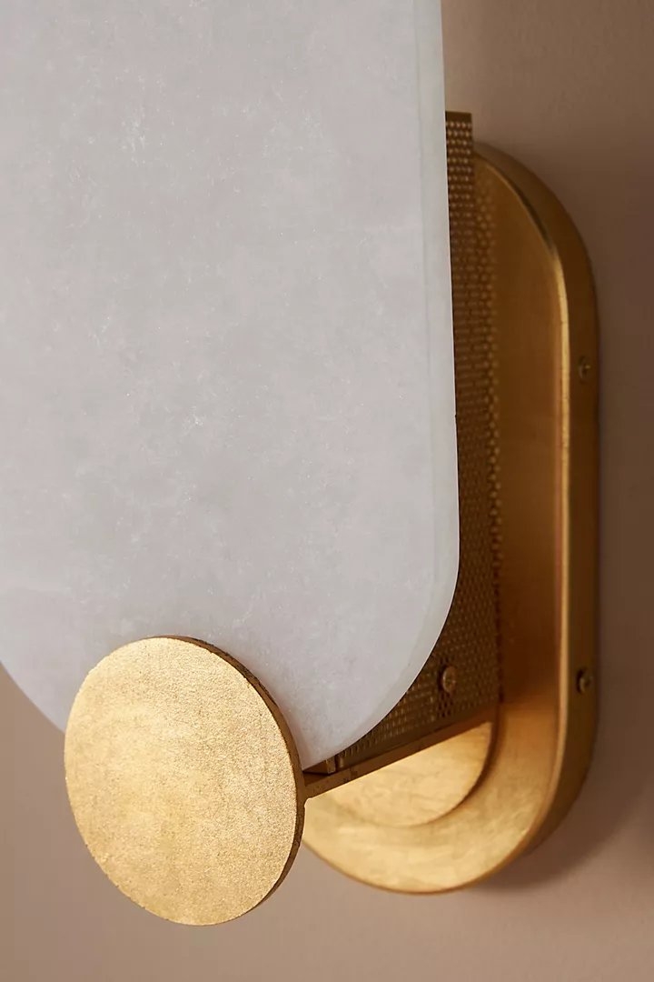 Alabaster Sconce Wall Light - Image 2
