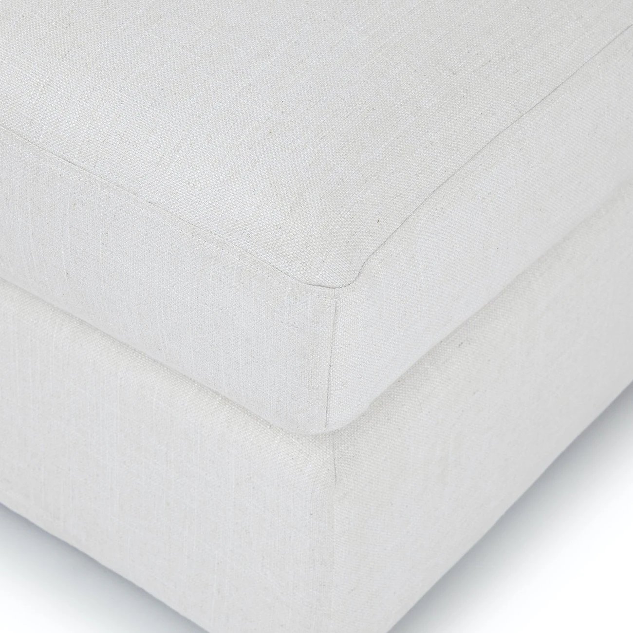 Beta 133.5" Modular Corner Sectional - Quartz White - Image 4