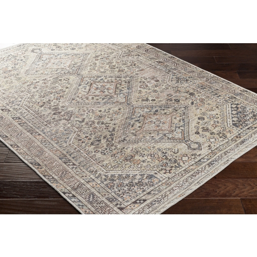 Amelie Beige Indoor 8'10" x 12' Machine Woven Rug - Image 3