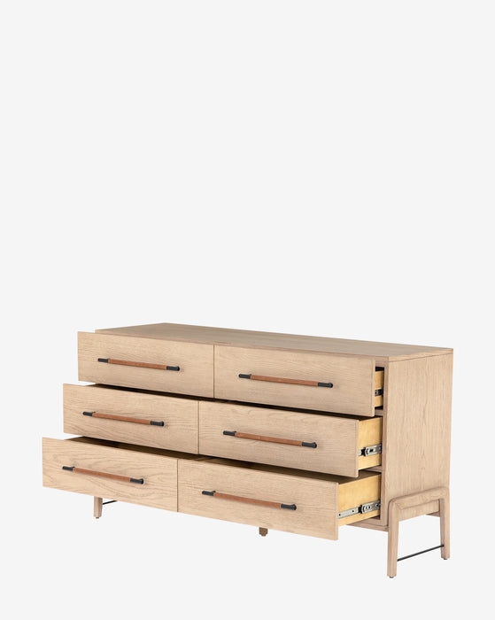Ralston 6-Drawer Dresser, Natural - Image 2